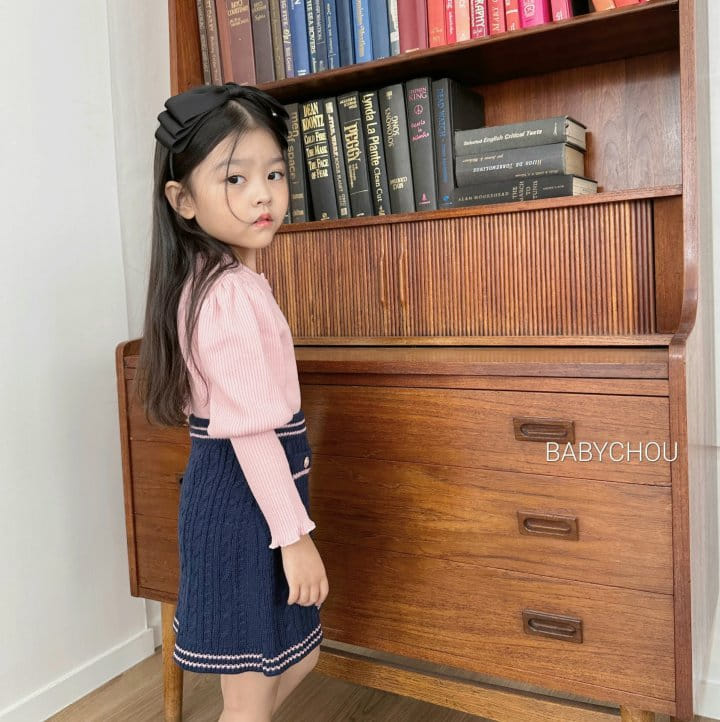 Babychou - Korean Children Fashion - #kidsshorts - Jenny Tee - 9