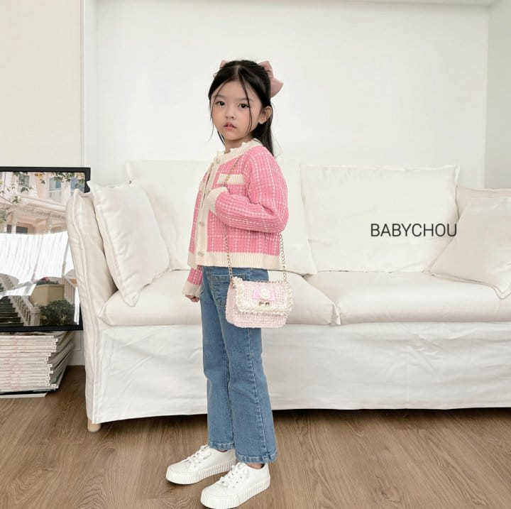 Babychou - Korean Children Fashion - #fashionkids - Twid Cardigan - 4