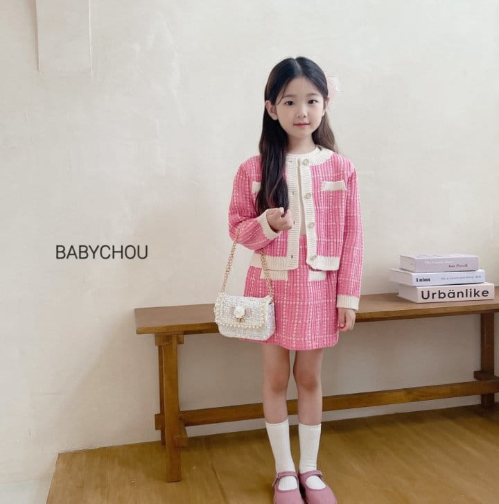 Babychou - Korean Children Fashion - #kidsshorts - Twid Skirt - 3