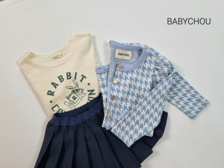 Babychou - Korean Children Fashion - #kidsshorts - Collection Tee - 9