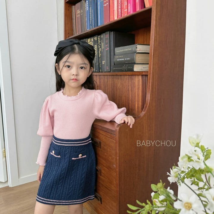 Babychou - Korean Children Fashion - #kidsstore - Jenny Tee - 10