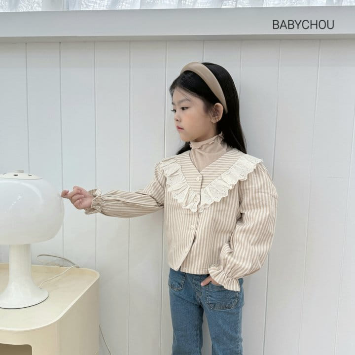 Babychou - Korean Children Fashion - #kidsstore - And U Blouse - 9