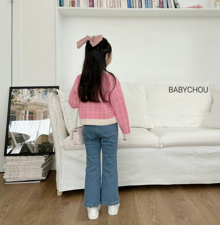 Babychou - Korean Children Fashion - #kidsstore - Twid Cardigan - 5