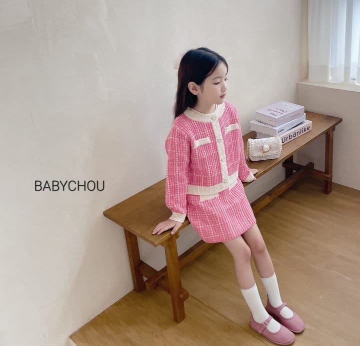 Babychou - Korean Children Fashion - #kidsshorts - Twid Skirt - 4