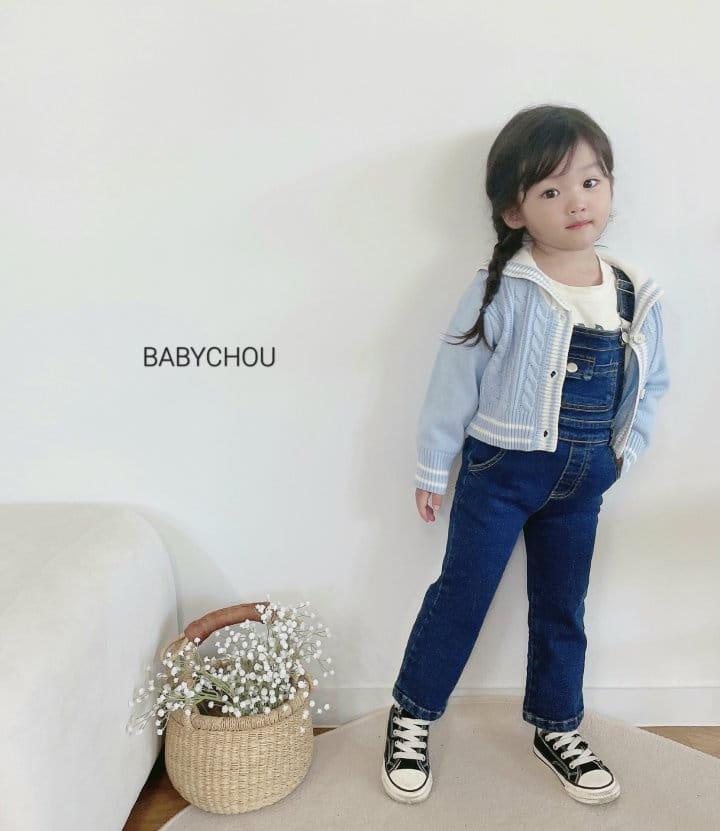 Babychou - Korean Children Fashion - #kidsstore - Sailor Cardigan - 8