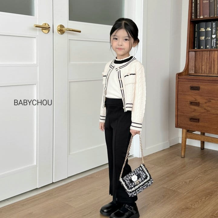 Babychou - Korean Children Fashion - #kidzfashiontrend - Luna Cardigan - 6
