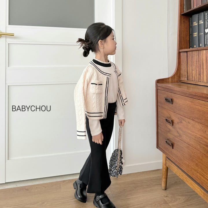 Babychou - Korean Children Fashion - #kidzfashiontrend - Lip Puff Tee - 7