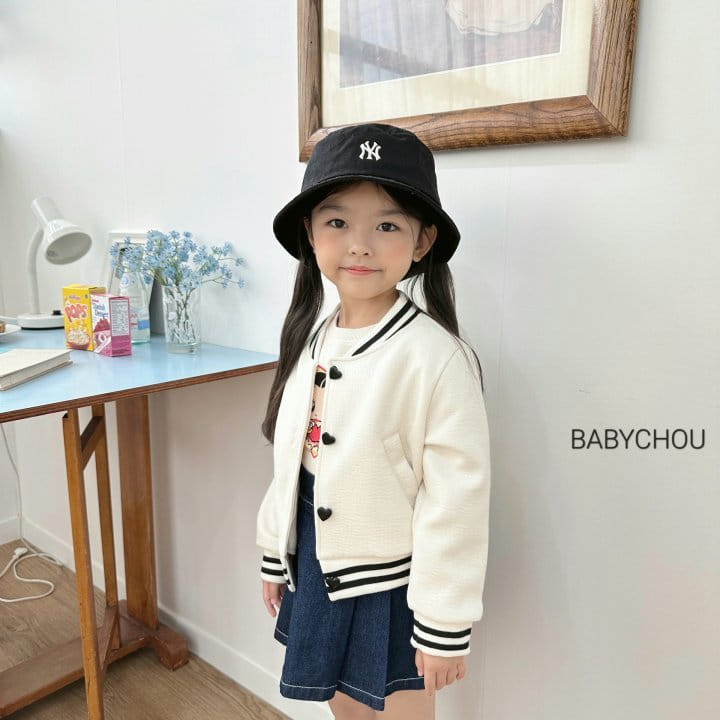 Babychou - Korean Children Fashion - #littlefashionista - Heart Jumper - 6