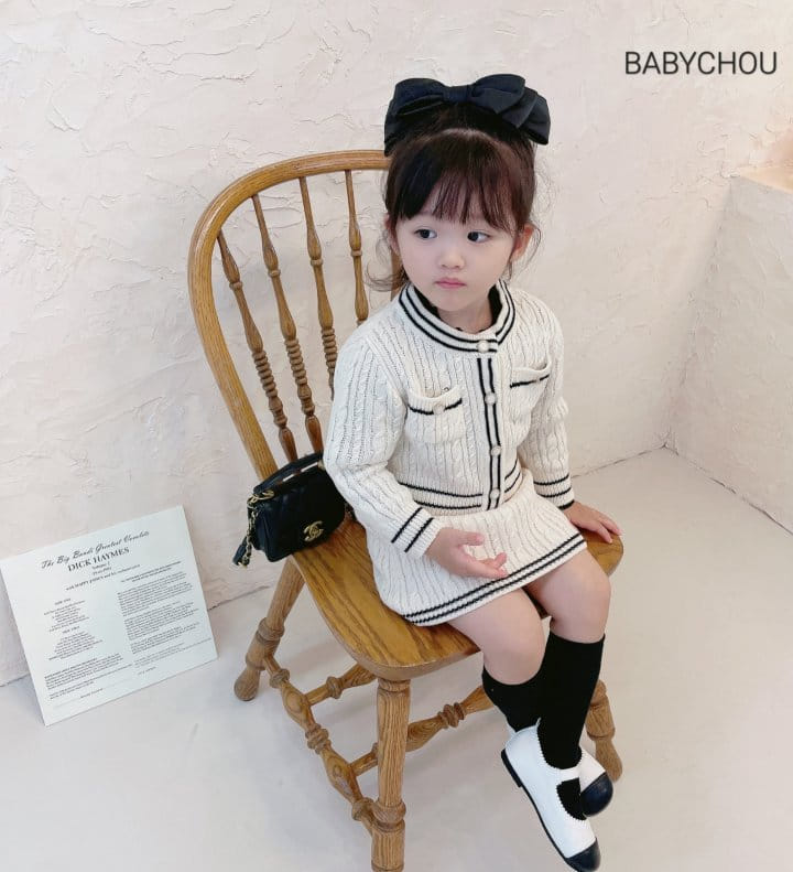Babychou - Korean Children Fashion - #minifashionista - Luna Cardigan - 10