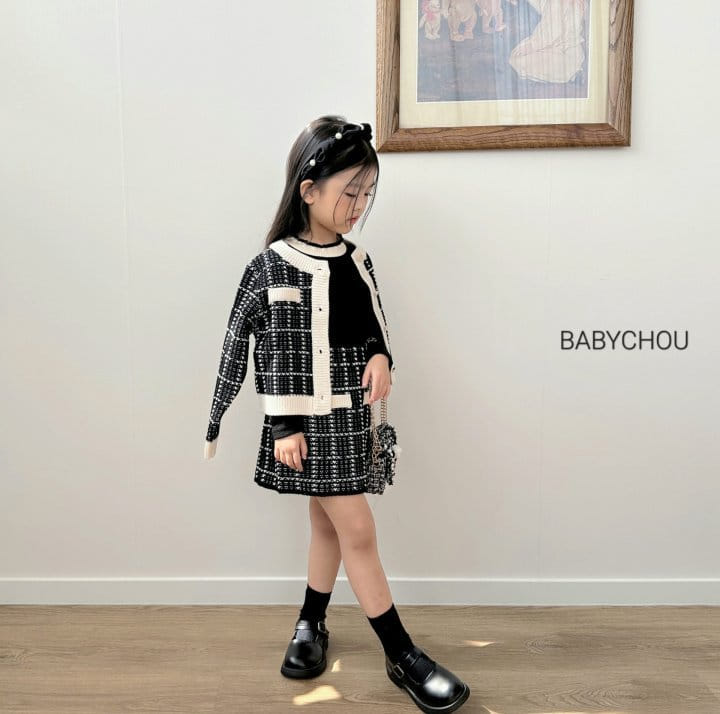 Babychou - Korean Children Fashion - #minifashionista - Twid Skirt - 9