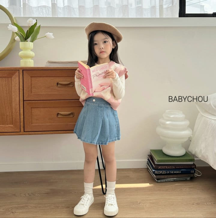 Babychou - Korean Children Fashion - #minifashionista - Flit Skirt - 3