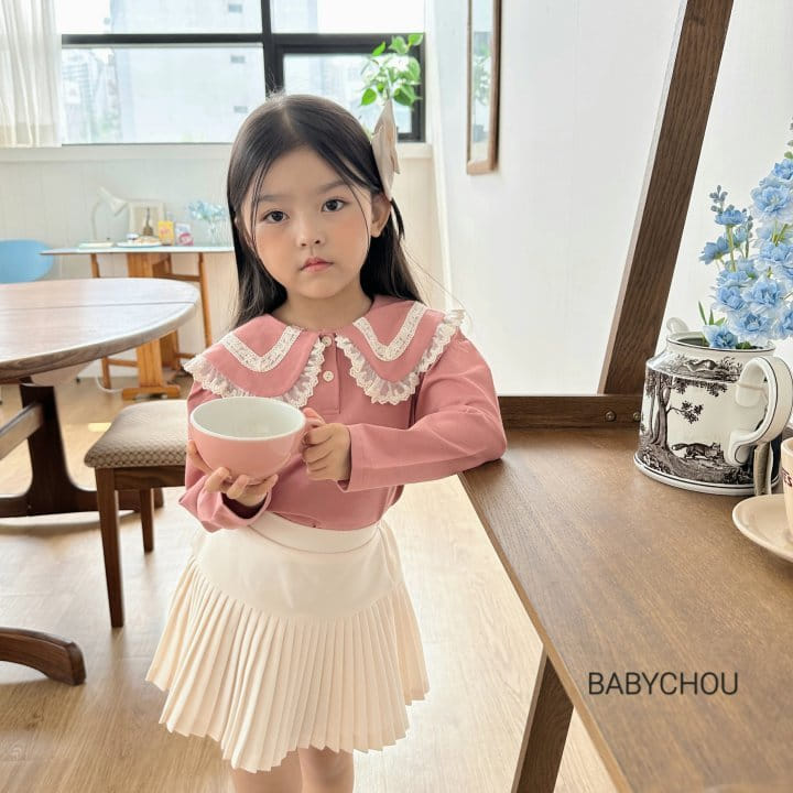 Babychou - Korean Children Fashion - #minifashionista - Stripes Lie Tee - 11