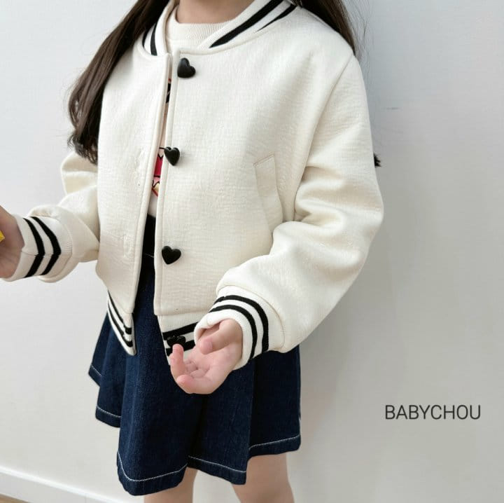 Babychou - Korean Children Fashion - #prettylittlegirls - Heart Jumper - 9