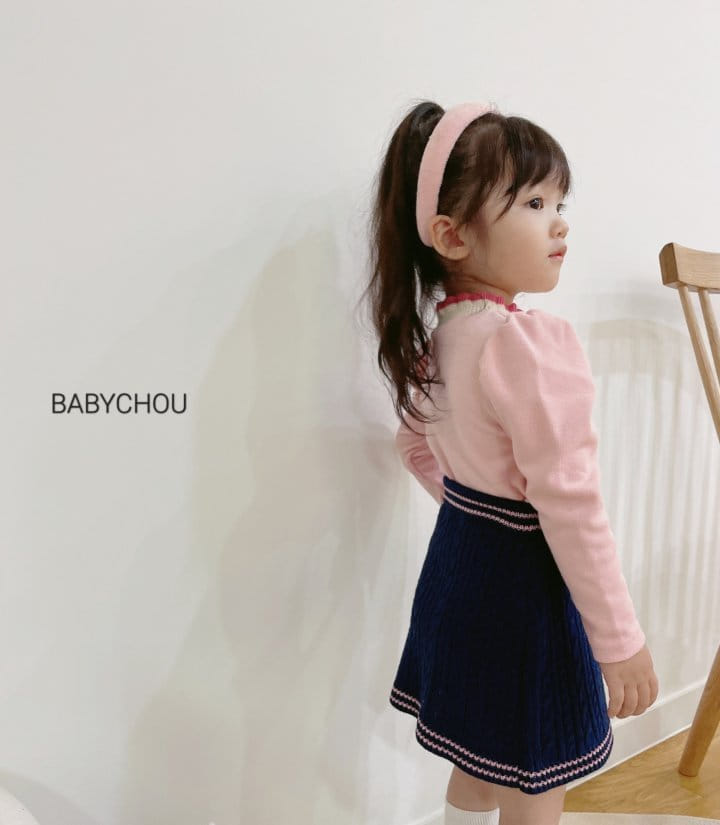 Babychou - Korean Children Fashion - #prettylittlegirls - Lip Puff Tee - 12