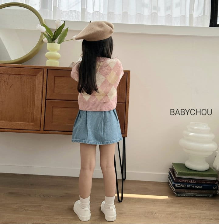 Babychou - Korean Children Fashion - #todddlerfashion - Flit Skirt - 5