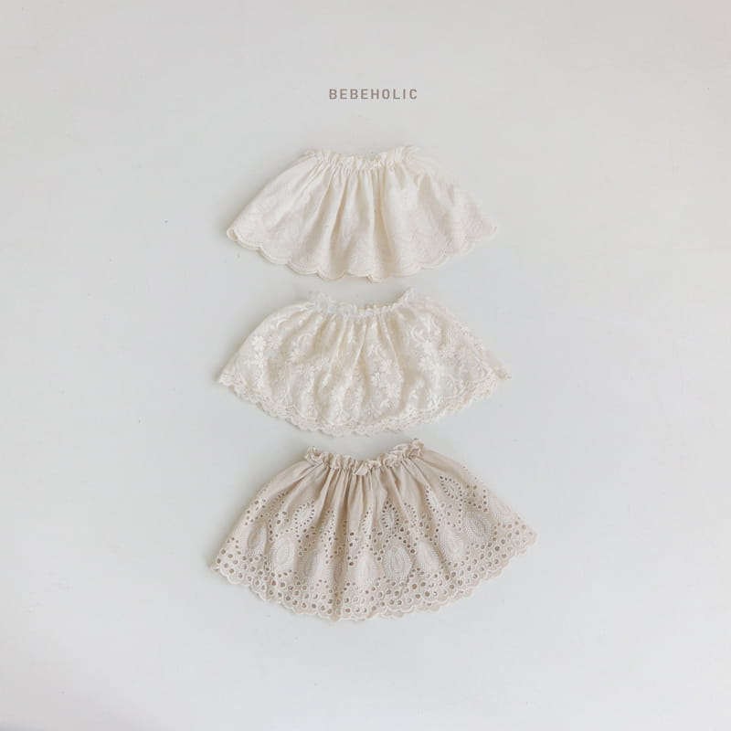 Bebe Holic - Korean Baby Fashion - #babyboutique - Lace Skirt - 11