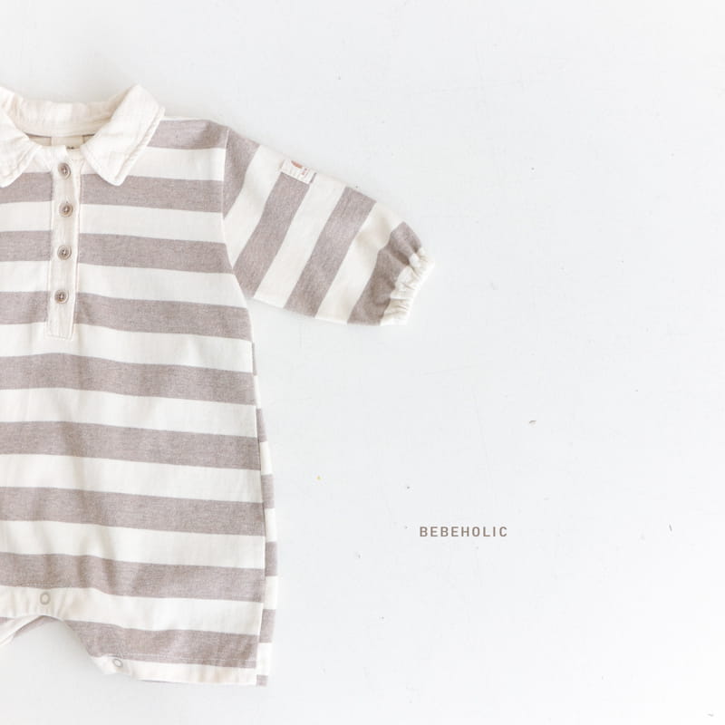 Bebe Holic - Korean Baby Fashion - #babyboutique - Latte Collar Bodysuit - 10