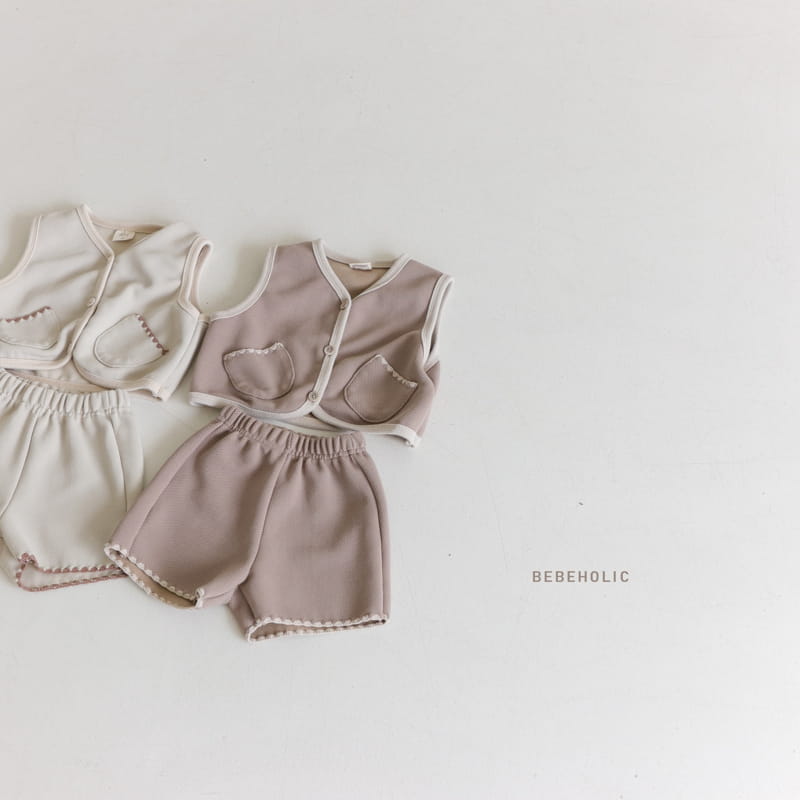 Bebe Holic - Korean Baby Fashion - #babyboutiqueclothing - Wafers Vest - 2