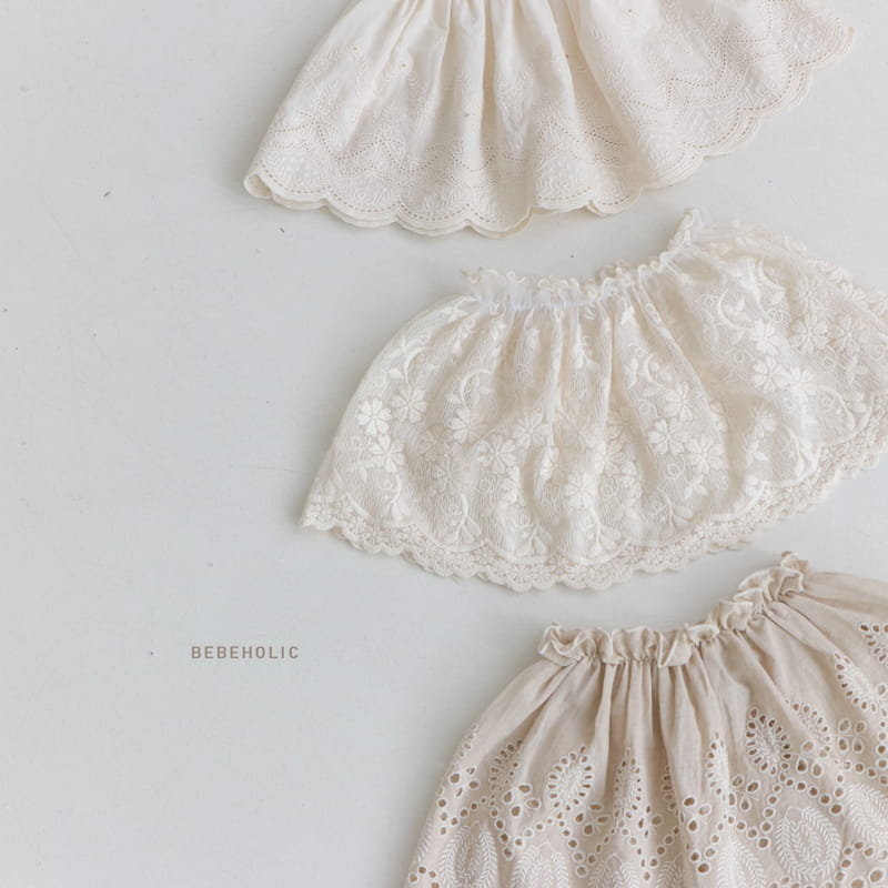 Bebe Holic - Korean Baby Fashion - #babyboutiqueclothing - Lace Skirt - 12