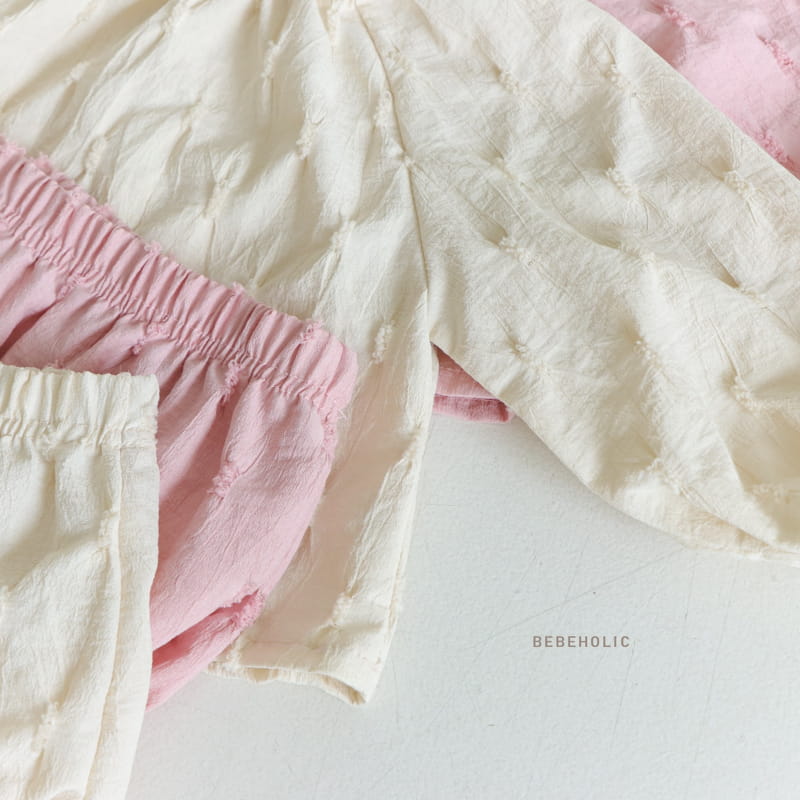 Bebe Holic - Korean Baby Fashion - #babyboutiqueclothing - Grace Top Botom Set - 2
