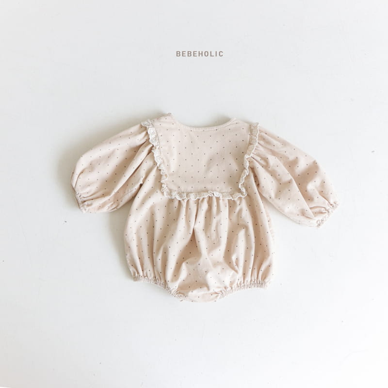 Bebe Holic - Korean Baby Fashion - #babyclothing - Dot Lace Bodysuit - 10