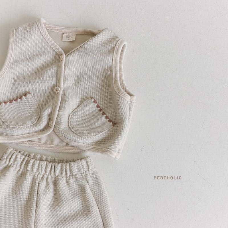 Bebe Holic - Korean Baby Fashion - #babyfever - Wafers Vest - 5