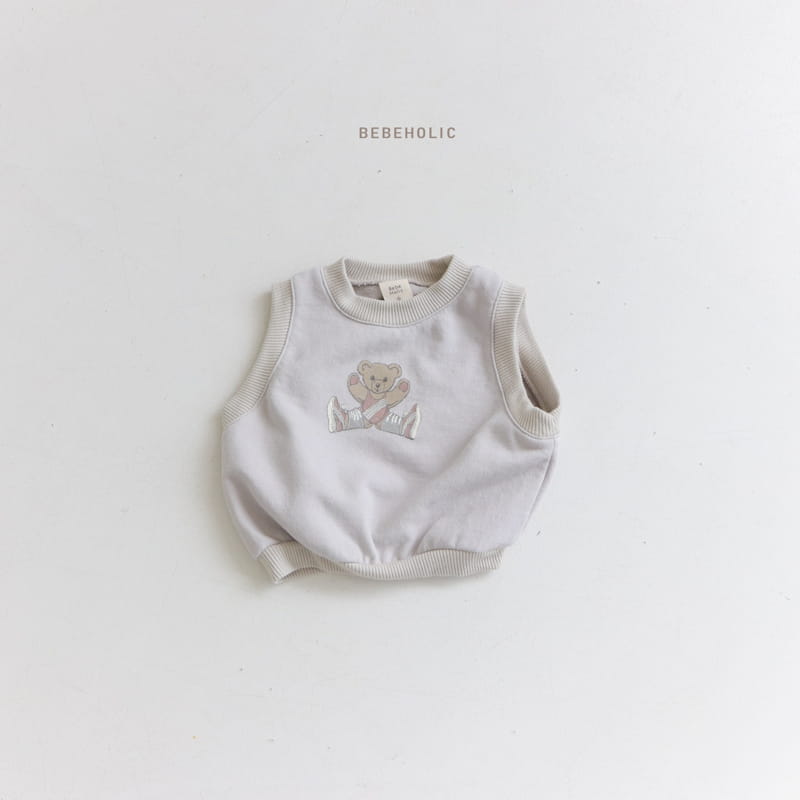 Bebe Holic - Korean Baby Fashion - #babyoninstagram - Bear Vest - 6