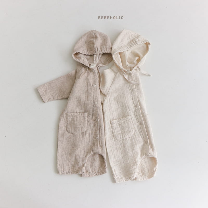 Bebe Holic - Korean Baby Fashion - #babyootd - Hoody Bodysuit - 10