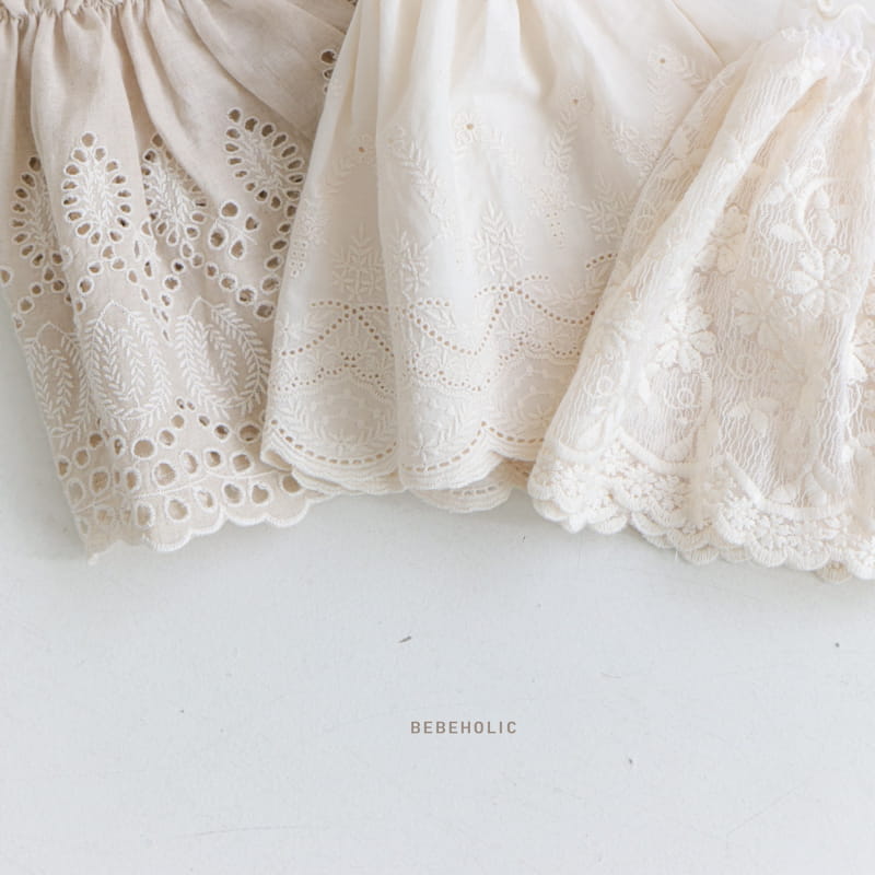 Bebe Holic - Korean Baby Fashion - #babyoninstagram - Lace Skirt - 4