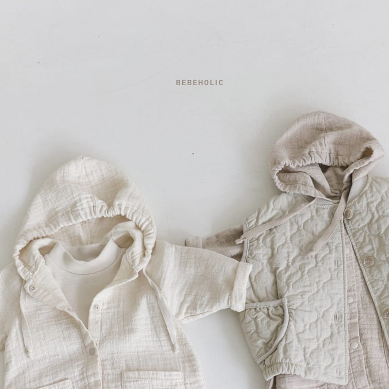 Bebe Holic - Korean Baby Fashion - #babyoutfit - Hoody Bodysuit - 12