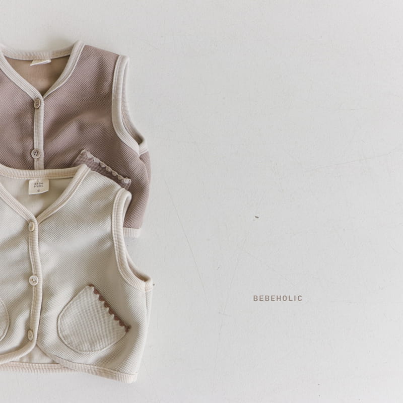 Bebe Holic - Korean Baby Fashion - #babyoutfit - Wafers Vest - 10