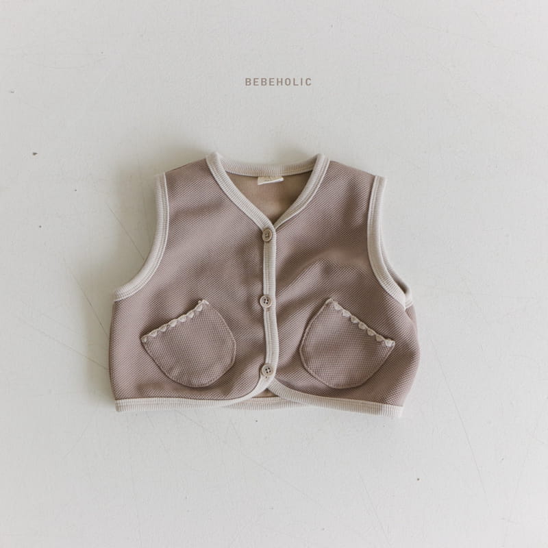Bebe Holic - Korean Baby Fashion - #babyoutfit - Wafers Vest - 11