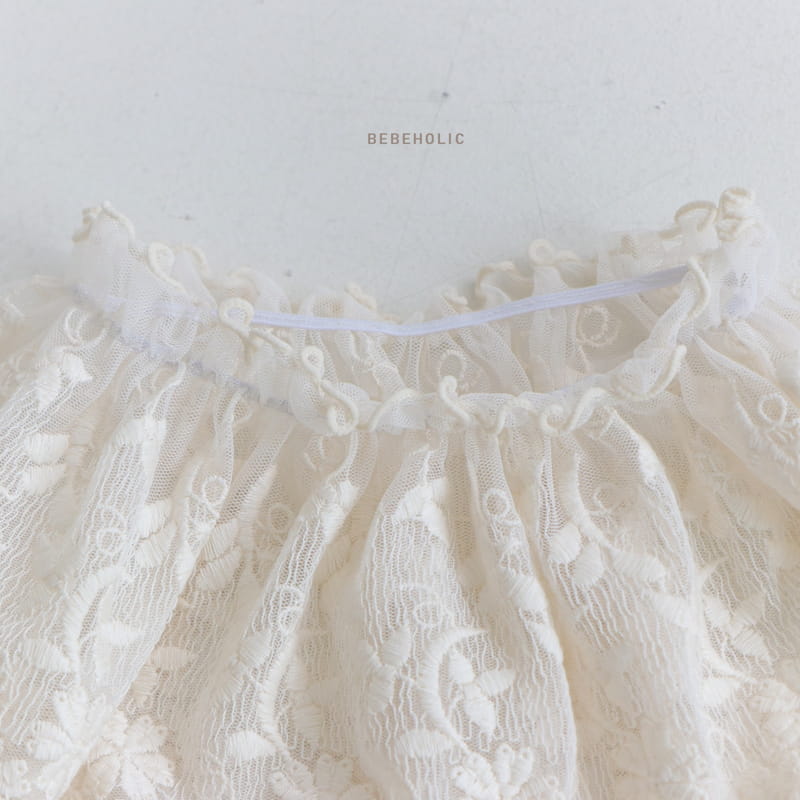 Bebe Holic - Korean Baby Fashion - #babyoutfit - Lace Skirt - 6