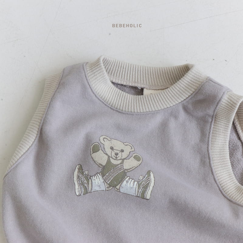 Bebe Holic - Korean Baby Fashion - #babywear - Bear Vest - 10