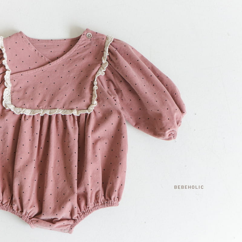 Bebe Holic - Korean Baby Fashion - #onlinebabyboutique - Dot Lace Bodysuit - 5