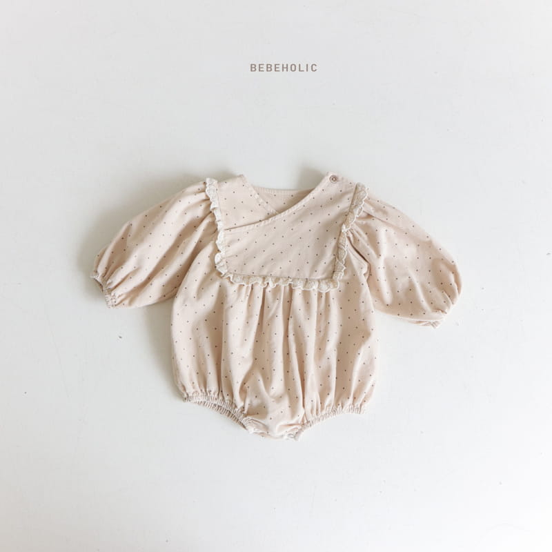 Bebe Holic - Korean Baby Fashion - #smilingbaby - Dot Lace Bodysuit - 7