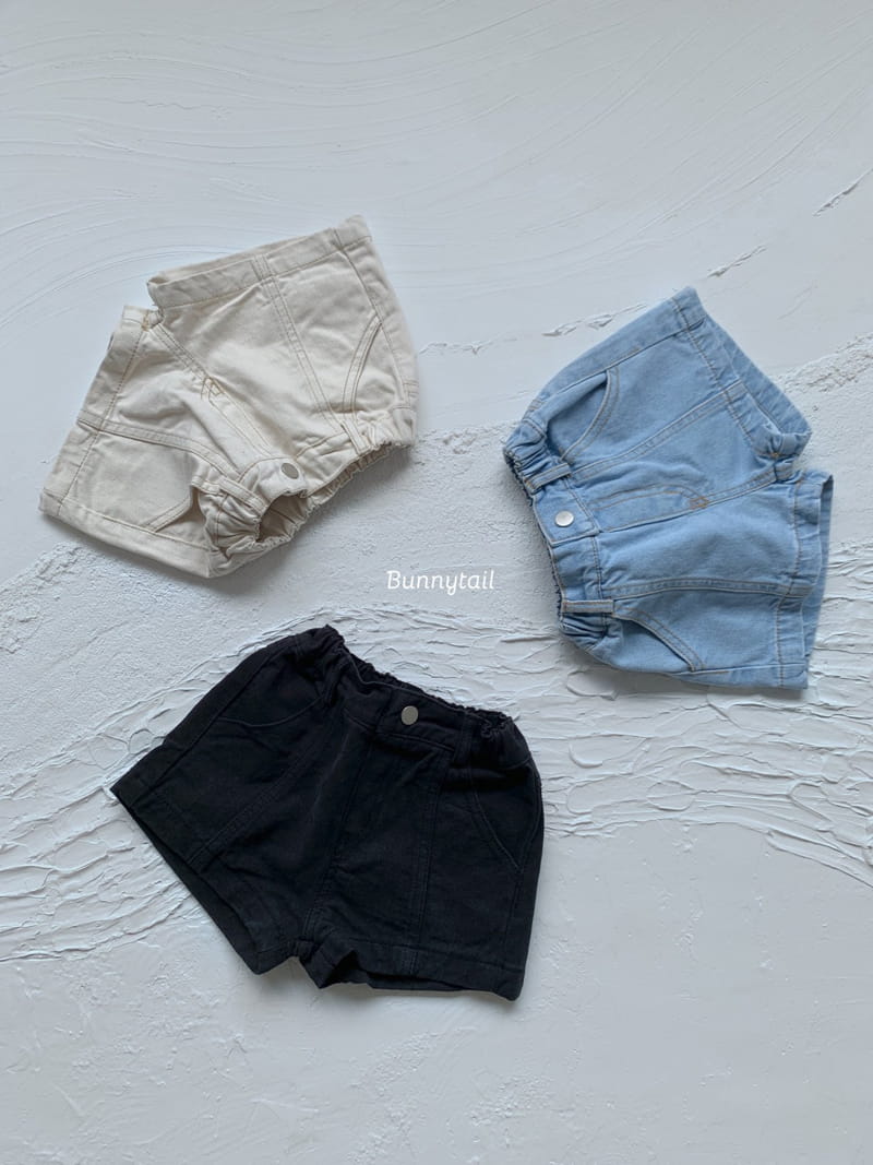 Bunnytail - Korean Children Fashion - #fashionkids - Summer Denim Shorts - 2