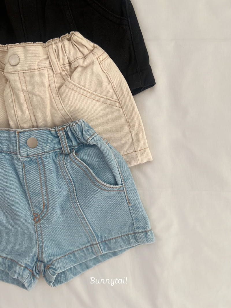 Bunnytail - Korean Children Fashion - #kidzfashiontrend - Summer Denim Shorts - 5