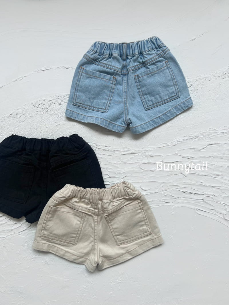 Bunnytail - Korean Children Fashion - #littlefashionista - Summer Denim Shorts - 7
