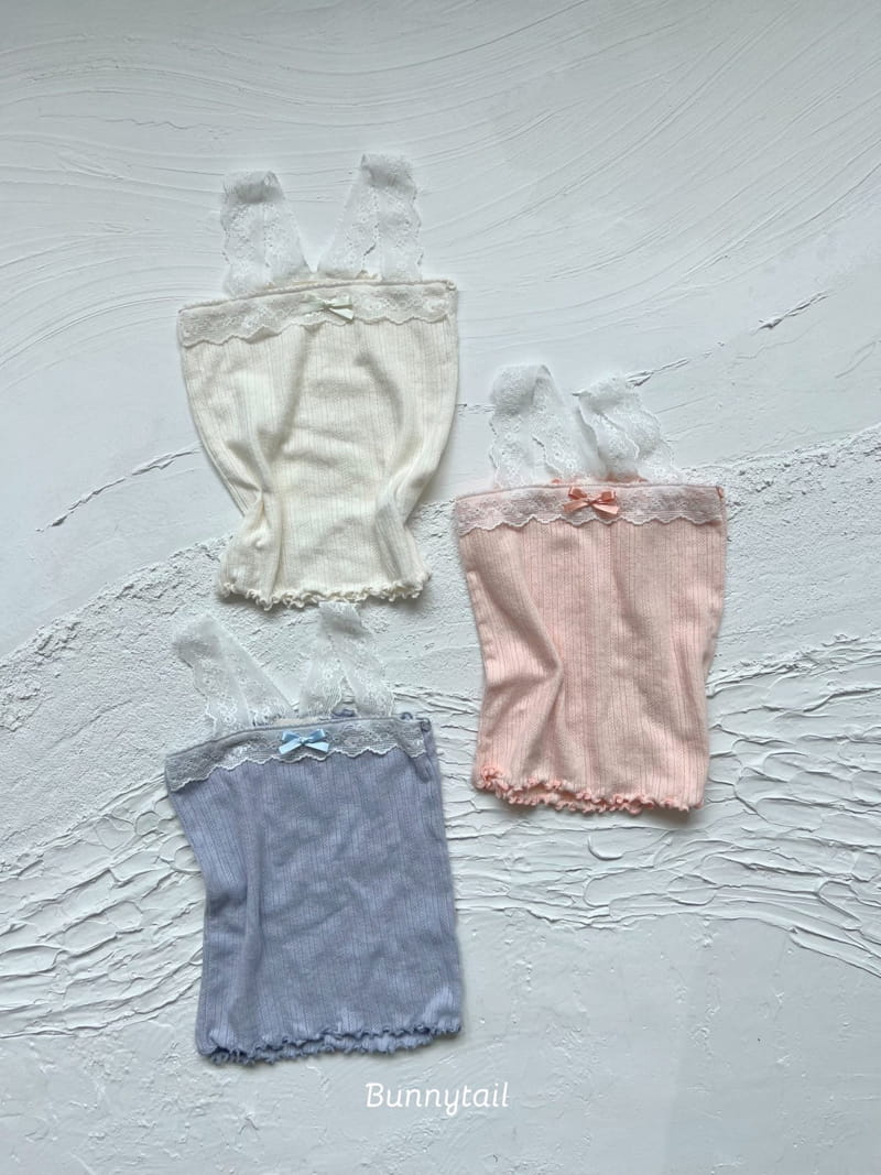 Bunnytail - Korean Children Fashion - #toddlerclothing - Irin Lace Tee - 5