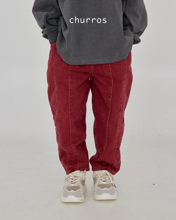 Churros - Korean Children Fashion - #Kfashion4kids - Pigment Sli Pants - 12