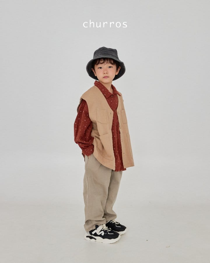 Churros - Korean Children Fashion - #Kfashion4kids - Chino Wide Pants - 8
