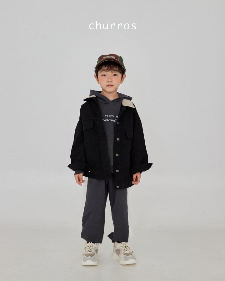 Churros - Korean Children Fashion - #kidzfashiontrend - Side Color Pants - 4