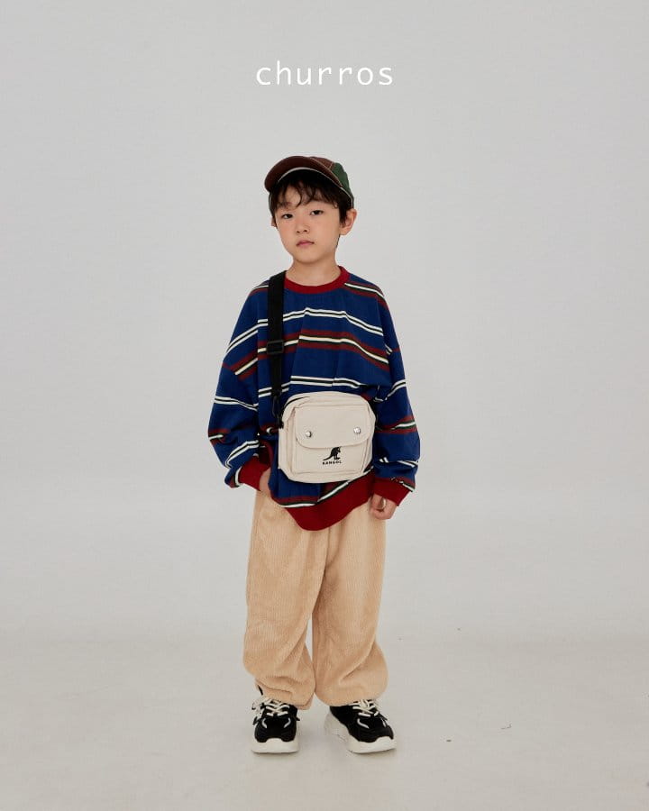 Churros - Korean Children Fashion - #Kfashion4kids - Gol Terry Pants - 6