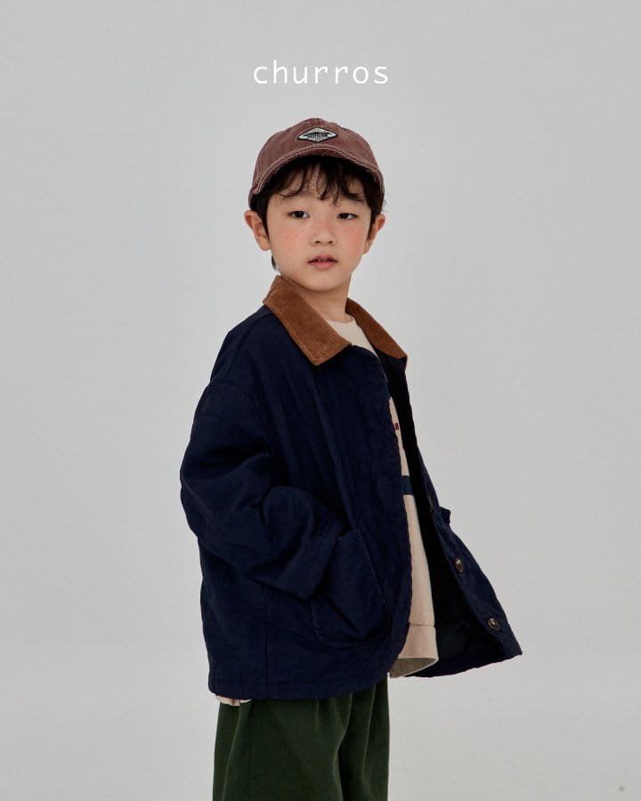 Churros - Korean Children Fashion - #kidzfashiontrend - Quilting Jacket - 4