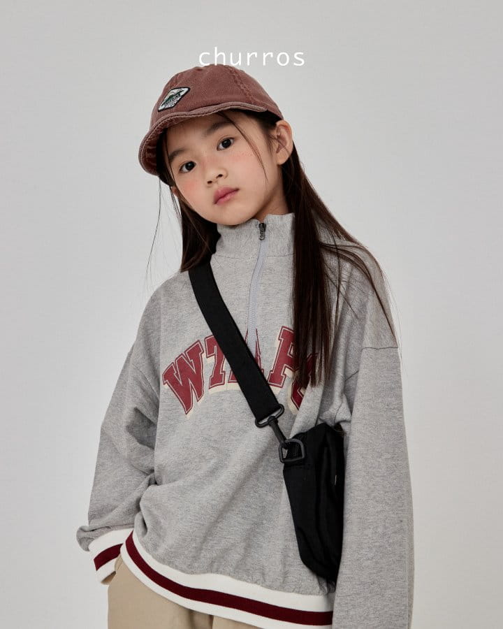 Churros - Korean Children Fashion - #Kfashion4kids - WRAPS Point Sweatshirt - 3