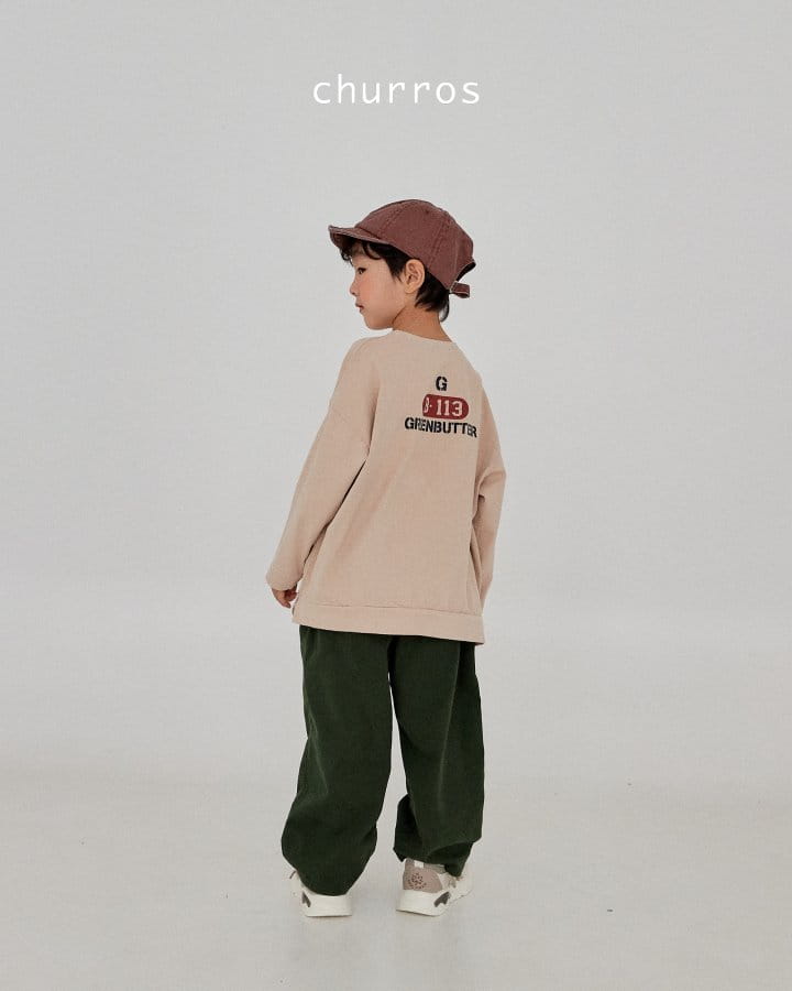 Churros - Korean Children Fashion - #Kfashion4kids - 73 Logo Sweatshirt - 10