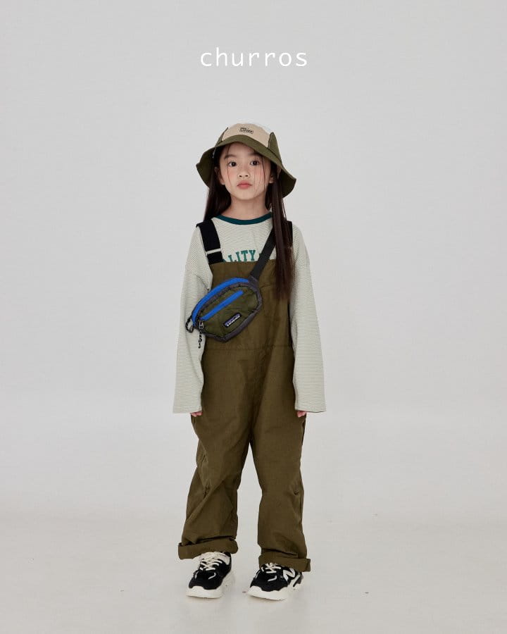 Churros - Korean Children Fashion - #Kfashion4kids - 08 Stripes Tee - 8