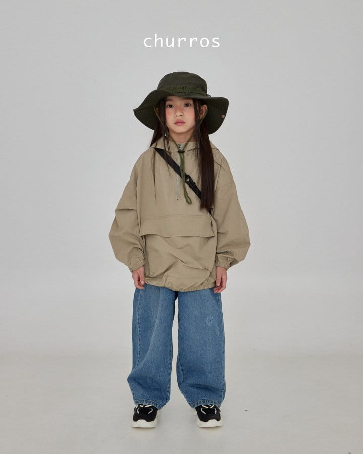 Churros - Korean Children Fashion - #childofig - Pit Anorak Jumper - 5