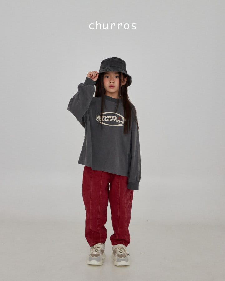 Churros - Korean Children Fashion - #childofig - Pigment Sli Pants - 3
